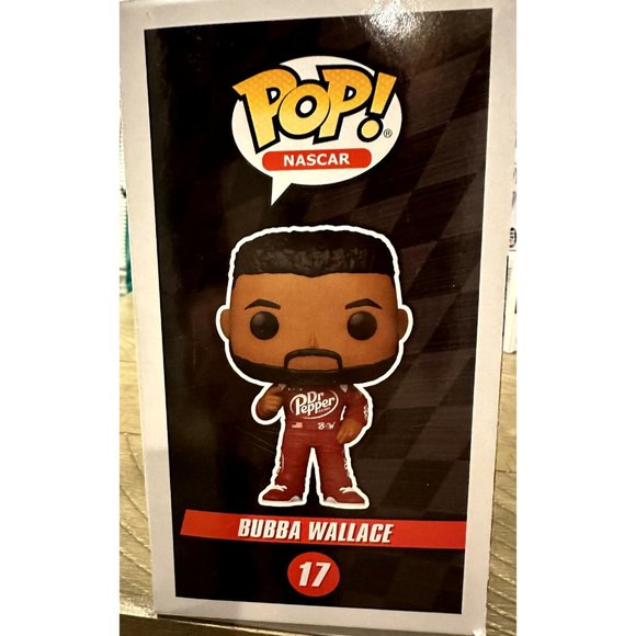 Funko Pop! Nascar Bubba Wallace (Dr Pepper) #17 Vinyl Figure Target Exclusive Ne - Picture 4 of 4